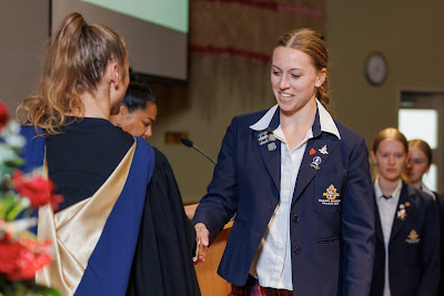 Photo from the Waikato Diocesan Senior Prize-giving 2022 held at Waikato Diocesan School for Girls, Hamilton, New Zealand, on Thursday 27 October 2022.  Photo: Mike Walen / KeyImagery Photography. Copyright: © Waikato Diocesan School for Girls.