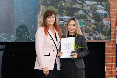 Photo from the HCC NZ Citizenship Ceremony held at The Atrium, Wintec/Te Pukenga, Hamilton, Waikato, New Zealand on Monday, 6 May, 2024. Photo: Mike Walen / KeyImagery Photography. Copyright: © Hamilton City Council.