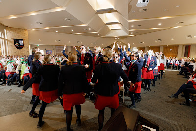 Photo from Waikato Diocesan House Singing 2022, held at Waikato Diocesan, Hamilton, New Zealand on Friday, 2 July, 2022. Photo: Mike Walen / KeyImagery Photography. Copyright: © Waikato Diocesan School for Girls.