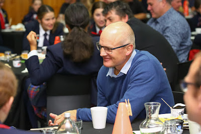 Photo from the Dio Father/Daughter Breakfast held in the School Hall at Waikato Diocesan, Hamilton, New Zealand, on Friday 7 June 2019.  Photo: Mike Walen / KeyImagery Photography. Copyright: © Waikato Diocesan School for Girls.