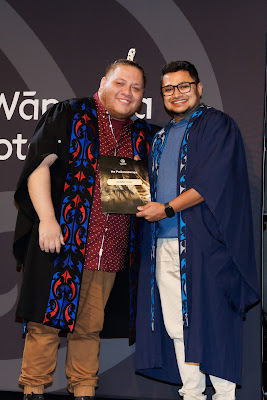 Photo from Ceremony 7 of the TWoA Tāmaki Makaurau 2025 Graduations (May 2025) held at the Mangere Arts Centre in Auckland, New Zealand on Wednesday, 28 May, 2025. Photo by Mike Walen / KeyImagery Photography. Copyright: © 2025 Te Wānanga o Aotearoa.