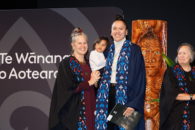 Photo from Ceremony 7 of the TWoA Tāmaki Makaurau 2025 Graduations (May 2025) held at the Mangere Arts Centre in Auckland, New Zealand on Wednesday, 28 May, 2025. Photo by Mike Walen / KeyImagery Photography. Copyright: © 2025 Te Wānanga o Aotearoa.