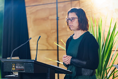 Photo from the Waikato Graduate Women Educational Trust (WGWET) Awards 2023 event held at The Gallagher Academy of Performing Arts at the Univsersity of Waikato in Hamilton, Waikato, New Zealand on Thursday, 6 July, 2023. Photo by Mike Walen / KeyImagery Photography. Copyright: © Waikato Graduate Women Educational Trust.