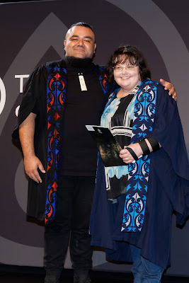 Photo from Ceremony 7 of the TWoA Tāmaki Makaurau 2025 Graduations (May 2025) held at the Mangere Arts Centre in Auckland, New Zealand on Wednesday, 28 May, 2025. Photo by Mike Walen / KeyImagery Photography. Copyright: © 2025 Te Wānanga o Aotearoa.