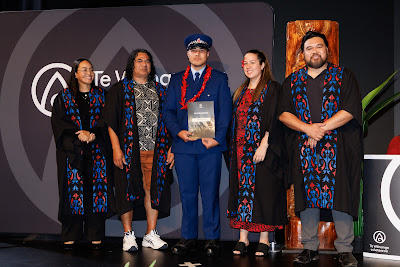 Photo from Ceremony 1 of the TWoA Tāmaki Makaurau 2025 Graduations (May 2025) held at the Mangere Arts Centre in Auckland, New Zealand on Monday, 26 May, 2025. Photo by Mike Walen / KeyImagery Photography. Copyright: © 2025 Te Wānanga o Aotearoa.