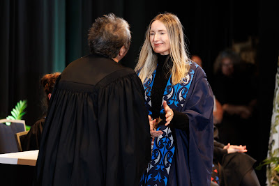 Photo from the TWoA Tāmaki Makaurau 2023 Graduations (Ceremony 5 @ 3pm), held at the Due Drop Events Centre, Manukau, Auckland, New Zealand on Thursday, 8 June, 2023. Photo: Mike Walen / KeyImagery Photography. Copyright: © Te Wānanga o Aotearoa.