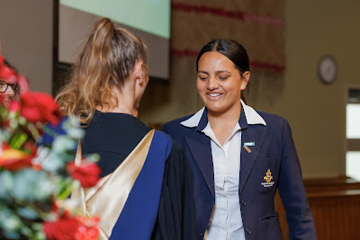 Photo from the Waikato Diocesan Senior Prize-giving 2022 held at Waikato Diocesan School for Girls, Hamilton, New Zealand, on Thursday 27 October 2022.  Photo: Mike Walen / KeyImagery Photography. Copyright: © Waikato Diocesan School for Girls.