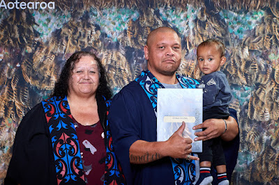 Photo from the TWoA Waiariki 2018 Graduations (Kawerau), held at Rautahi Marae, Kawerau, New Zealand. Taken: Friday 11 May 2018. Photo: Alick Saunders / KeyImagery Photography. Copyright: © Te Wananga o Aotearoa.