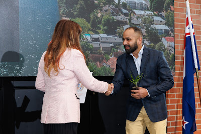 Photo from the HCC NZ Citizenship Ceremony held at The Atrium, Wintec/Te Pukenga, Hamilton, Waikato, New Zealand on Monday, 6 May, 2024. Photo: Mike Walen / KeyImagery Photography. Copyright: © Hamilton City Council.