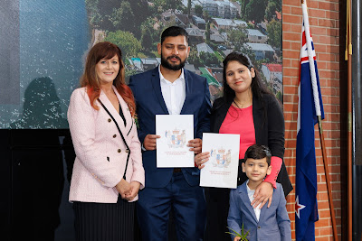 Photo from the HCC NZ Citizenship Ceremony held at The Atrium, Wintec/Te Pukenga, Hamilton, Waikato, New Zealand on Monday, 6 May, 2024. Photo: Mike Walen / KeyImagery Photography. Copyright: © Hamilton City Council.