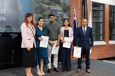 Photo from the HCC NZ Citizenship Ceremony held at The Atrium, Wintec/Te Pukenga, Hamilton, Waikato, New Zealand on Monday, 6 May, 2024. Photo: Mike Walen / KeyImagery Photography. Copyright: © Hamilton City Council.