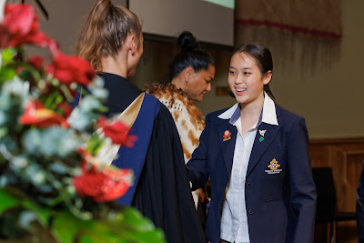 Photo from the Waikato Diocesan Senior Prize-giving 2022 held at Waikato Diocesan School for Girls, Hamilton, New Zealand, on Thursday 27 October 2022.  Photo: Mike Walen / KeyImagery Photography. Copyright: © Waikato Diocesan School for Girls.