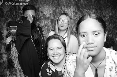 Booth photo from the TWoA Tainui 2023 Graduations (Ceremony 1 - Wednesday Morning), held at Hamilton Boys High School, Hamilton, Waikato, New Zealand on Wednesday, 19 April 2023. Photo: InstaBooth by KeyImagery Photography. Copyright: © Te Wānanga o Aotearoa.