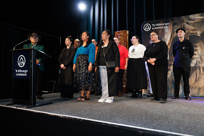 Photo from the TWoA Tainui 2025 Graduations (Ceremony 1 @ 10am) held at Claudelands Event Centre in Hamilton, Waikato, New Zealand on Tuesday, 29 April, 2025. Photography by Mike Walen / KeyImagery Photography. Copyright: © 2025 Te Wānanga o Aotearoa.