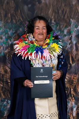 Photo from the TWoA Tāmaki Makaurau 2023 Graduations (Ceremony 2 @ 3pm), held at the Due Drop Events Centre, Manukau, Auckland, New Zealand on Wednesday, 7 June, 2023. Photo: Mike Walen / KeyImagery Photography. Copyright: © Te Wānanga o Aotearoa.