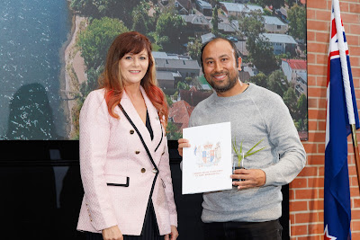 Photo from the HCC NZ Citizenship Ceremony held at The Atrium, Wintec/Te Pukenga, Hamilton, Waikato, New Zealand on Monday, 6 May, 2024. Photo: Mike Walen / KeyImagery Photography. Copyright: © Hamilton City Council.