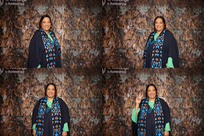 Booth photo from the TWoA Tainui 2023 Graduations (Ceremony 1 - Wednesday Morning), held at Hamilton Boys High School, Hamilton, Waikato, New Zealand on Wednesday, 19 April 2023. Photo: InstaBooth by KeyImagery Photography. Copyright: © Te Wānanga o Aotearoa.
