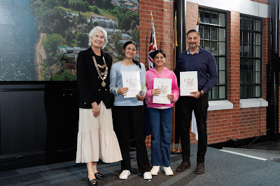 Photo from the HCC NZ Citizenship Ceremony 2 (Afternoon) held at The Atrium, Wintec/Te Pukenga, Hamilton, Waikato, New Zealand at 3:30pm on Monday, 15 April, 2024. Photo: Mike Walen / KeyImagery Photography. Copyright: © Hamilton City Council.
