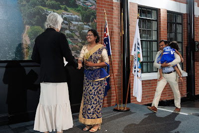 Photo from the HCC NZ Citizenship Ceremony 2 (Afternoon) held at The Atrium, Wintec/Te Pukenga, Hamilton, Waikato, New Zealand at 3:30pm on Monday, 15 April, 2024. Photo: Mike Walen / KeyImagery Photography. Copyright: © Hamilton City Council.