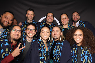 Photo from the TWoA Tāmaki Makaurau 2023 Graduations (Ceremony 6 @ 8pm), held at the Due Drop Events Centre, Manukau, Auckland, New Zealand on Thursday, 8 June, 2023. Photo: InstaBooth by KeyImagery Photography. Copyright: © Te Wānanga o Aotearoa.