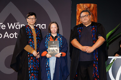 Photo from Ceremony 3 of the TWoA Tāmaki Makaurau 2025 Graduations (May 2025) held at the Mangere Arts Centre in Auckland, New Zealand on Tuesdday, 27 May, 2025. Photo by Mike Walen / KeyImagery Photography. Copyright: © 2025 Te Wānanga o Aotearoa.