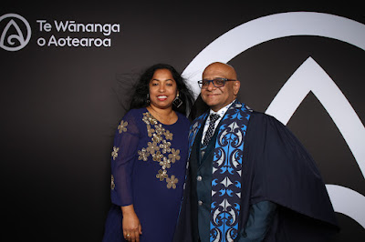 Photo from the TWoA Tāmaki Makaurau 2023 November Graduations (Ceremony 1 @ 1pm), held at the Due Drop Events Centre, Manukau, Auckland, New Zealand on Tuesday, 28 November, 2023. Photo: InstaBooth by KeyImagery Photography. Copyright: © Te Wānanga o Aotearoa.
