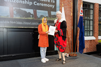 Photo from the HCC NZ Citizenship Ceremony 1 (Morning) held at The Atrium, Wintec/Te Pukenga, Hamilton, Waikato, New Zealand at 10:00am on Monday, 11 March, 2024. Photo: Mike Walen / KeyImagery Photography. Copyright: © Hamilton City Council.
