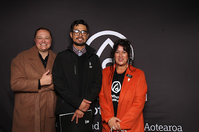 Photo from the TWoA Tāmaki Makaurau 2023 Graduations (Ceremony 6 @ 8pm), held at the Due Drop Events Centre, Manukau, Auckland, New Zealand on Thursday, 8 June, 2023. Photo: InstaBooth by KeyImagery Photography. Copyright: © Te Wānanga o Aotearoa.