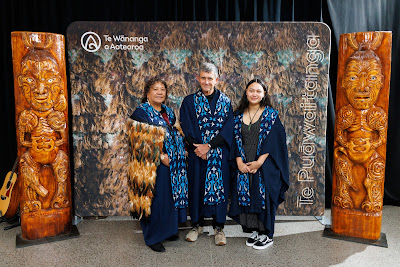 Photo from the TWoA Waiariki 2023 Graduations (Waiwhero), held at Te Puia, Rotorua, Bay of Plenty, New Zealand on Friday, 12 May, 2023. Photo: Mike Walen / KeyImagery Photography. Copyright: © Te Wānanga o Aotearoa.