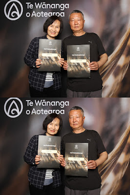 Booth photo from Ceremony 1 of the TWoA Tāmaki Makaurau 2025 Graduations (November Ceremonies) held at Church Unlimited, Glendene, Auckland, New Zealand at 12pm on Tuesday, 11 November, 2025. Photography by InstaBooth / KeyImagery Photography. Copyright: © 2025 Te Wānanga o Aotearoa.
