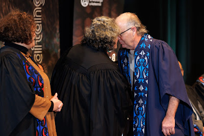 Photo from the TWoA Tāmaki Makaurau 2023 Graduations (Ceremony 6 @ 8pm), held at the Due Drop Events Centre, Manukau, Auckland, New Zealand on Thursday, 8 June, 2023. Photo: Mike Walen / KeyImagery Photography. Copyright: © Te Wānanga o Aotearoa.