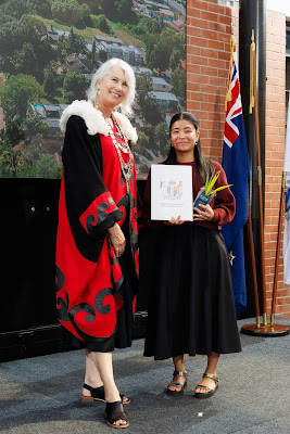Photo from the HCC NZ Citizenship Ceremony (Morning) held in The Atrium, Wintec/Te Pukenga, Hamilton, Waikato, New Zealand at 10:00am on Monday, 12 February, 2024. Photo: Mike Walen / KeyImagery Photography. Copyright: © Hamilton City Council.