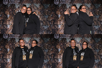 Booth photo from the TWoA Tainui 2021 Graduations (Friday - Ceremony 3),  held at Elim Church, Te Rapa, Hamilton, New Zealand. Taken: Friday 23 April 2021. Photo: InstaBooth / KeyImagery Photography. Copyright: © Te Wānanga o Aotearoa.