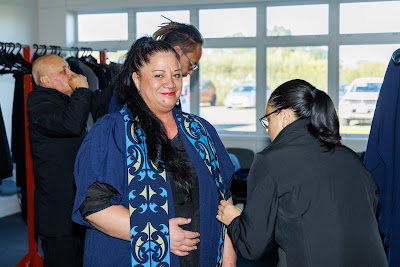 Photo from the TWoA Waiariki 2023 Graduations (Whakatāne), held at the Baptist Church, WHakatāne, Bay of Plenty, New Zealand on Wednesday, 17 May, 2023. Photo: Mike Walen / KeyImagery Photography. Copyright: © Te Wānanga o Aotearoa.