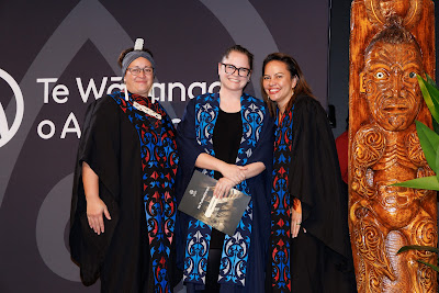 Photo from Ceremony 2 of the TWoA Tāmaki Makaurau 2025 Graduations (May 2025) held at the Mangere Arts Centre in Auckland, New Zealand on Monday, 26 May, 2025. Photo by Mike Walen / KeyImagery Photography. Copyright: © 2025 Te Wānanga o Aotearoa.