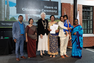 Photo from the HCC NZ Citizenship Ceremony 2 (Afternoon) held at The Atrium, Wintec/Te Pukenga, Hamilton, Waikato, New Zealand at 3:30pm on Monday, 15 April, 2024. Photo: Mike Walen / KeyImagery Photography. Copyright: © Hamilton City Council.