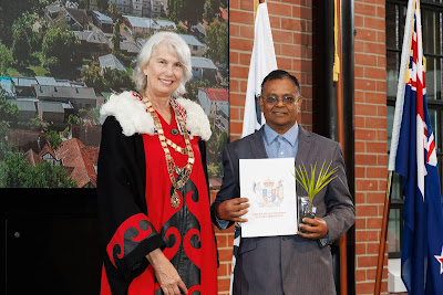 Photo from the HCC NZ Citizenship Ceremony 1 (Morning) held at The Atrium, Wintec/Te Pukenga, Hamilton, Waikato, New Zealand at 10:00am on Monday, 11 March, 2024. Photo: Mike Walen / KeyImagery Photography. Copyright: © Hamilton City Council.
