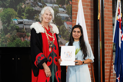 Photo from the HCC NZ Citizenship Ceremony 1 (Morning) held at The Atrium, Wintec/Te Pukenga, Hamilton, Waikato, New Zealand at 10:00am on Monday, 11 March, 2024. Photo: Mike Walen / KeyImagery Photography. Copyright: © Hamilton City Council.