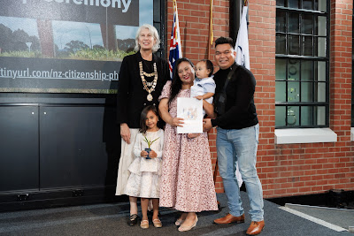 Photo from the HCC NZ Citizenship Ceremony 2 (Afternoon) held at The Atrium, Wintec/Te Pukenga, Hamilton, Waikato, New Zealand at 3:30pm on Monday, 15 April, 2024. Photo: Mike Walen / KeyImagery Photography. Copyright: © Hamilton City Council.