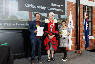 Photo from the HCC NZ Citizenship Ceremony 1 (Morning) held at The Atrium, Wintec/Te Pukenga, Hamilton, Waikato, New Zealand at 10:00am on Monday, 11 March, 2024. Photo: Mike Walen / KeyImagery Photography. Copyright: © Hamilton City Council.