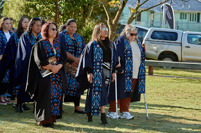Photo from the TWoA Waiariki 2021 Graduations (Kawarau), held at Rautahi Marae117 Onslow Street, Bay of Plenty, New Zealand. Taken: Friday 21 May 2021. Photo: Alick Saunders for KeyImagery Photography. Copyright: © Te Wananga o Aotearoa.