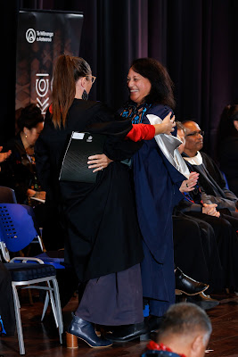 Photo from the TWoA Tāmaki Makaurau 2023 Graduations (Ceremony 1 @ 10am), held at the Due Drop Events Centre, Manukau, Auckland, New Zealand on Wednesday, 7 June, 2023. Photo: Mike Walen / KeyImagery Photography. Copyright: © Te Wānanga o Aotearoa.