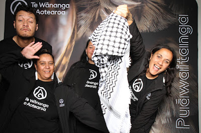 Booth photo from the TWoA Waiariki 2024 Graduations (Whakatāne), held at the Baptist Church, Whakatāne, Bay of Plenty, New Zealand on Wednesday, 15 May, 2024. Photo: InstaBooth by KeyImagery Photography. Copyright: © Te Wānanga o Aotearoa.