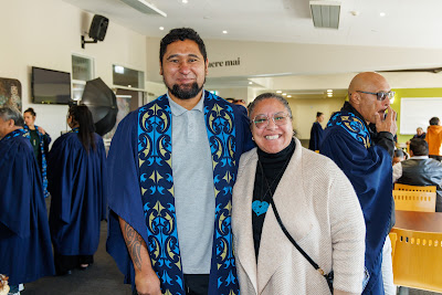 Photo from the TWoA Waiariki 2023 Graduations (Whakatāne), held at the Baptist Church, WHakatāne, Bay of Plenty, New Zealand on Wednesday, 17 May, 2023. Photo: Mike Walen / KeyImagery Photography. Copyright: © Te Wānanga o Aotearoa.