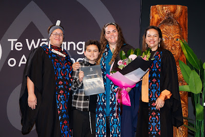 Photo from Ceremony 2 of the TWoA Tāmaki Makaurau 2025 Graduations (May 2025) held at the Mangere Arts Centre in Auckland, New Zealand on Monday, 26 May, 2025. Photo by Mike Walen / KeyImagery Photography. Copyright: © 2025 Te Wānanga o Aotearoa.