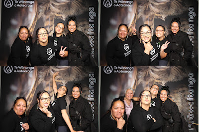 Booth photo from the TWoA Waiariki 2024 Graduations (Whakatāne), held at the Baptist Church, Whakatāne, Bay of Plenty, New Zealand on Wednesday, 15 May, 2024. Photo: InstaBooth by KeyImagery Photography. Copyright: © Te Wānanga o Aotearoa.