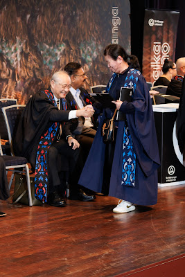 Photo from the TWoA Tāmaki Makaurau 2023 Graduations (Ceremony 3 @ 8pm), held at the Due Drop Events Centre, Manukau, Auckland, New Zealand on Wednesday, 7 June, 2023. Photo: Mike Walen / KeyImagery Photography. Copyright: © Te Wānanga o Aotearoa.