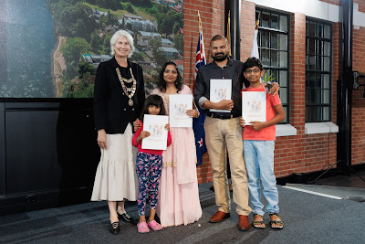 Photo from the HCC NZ Citizenship Ceremony 2 (Afternoon) held at The Atrium, Wintec/Te Pukenga, Hamilton, Waikato, New Zealand at 3:30pm on Monday, 15 April, 2024. Photo: Mike Walen / KeyImagery Photography. Copyright: © Hamilton City Council.