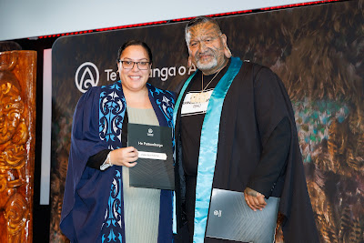 Photo from the TWoA Waiariki 2023 Graduations (Tauranga Moana), held at Bethlehem Baptist Church, Tauranga, Bay of Plenty, New Zealand on Friday, 5 May, 2023. Photo: Mike Walen / KeyImagery Photography. Copyright: © Te Wānanga o Aotearoa.