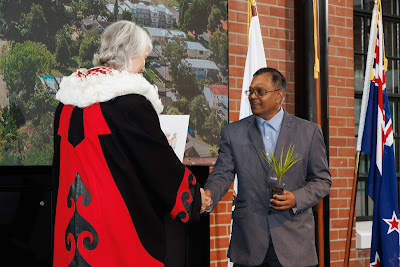 Photo from the HCC NZ Citizenship Ceremony 1 (Morning) held at The Atrium, Wintec/Te Pukenga, Hamilton, Waikato, New Zealand at 10:00am on Monday, 11 March, 2024. Photo: Mike Walen / KeyImagery Photography. Copyright: © Hamilton City Council.